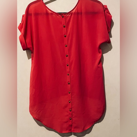 WOMENS SHEER TOP - Picture 2 of 3